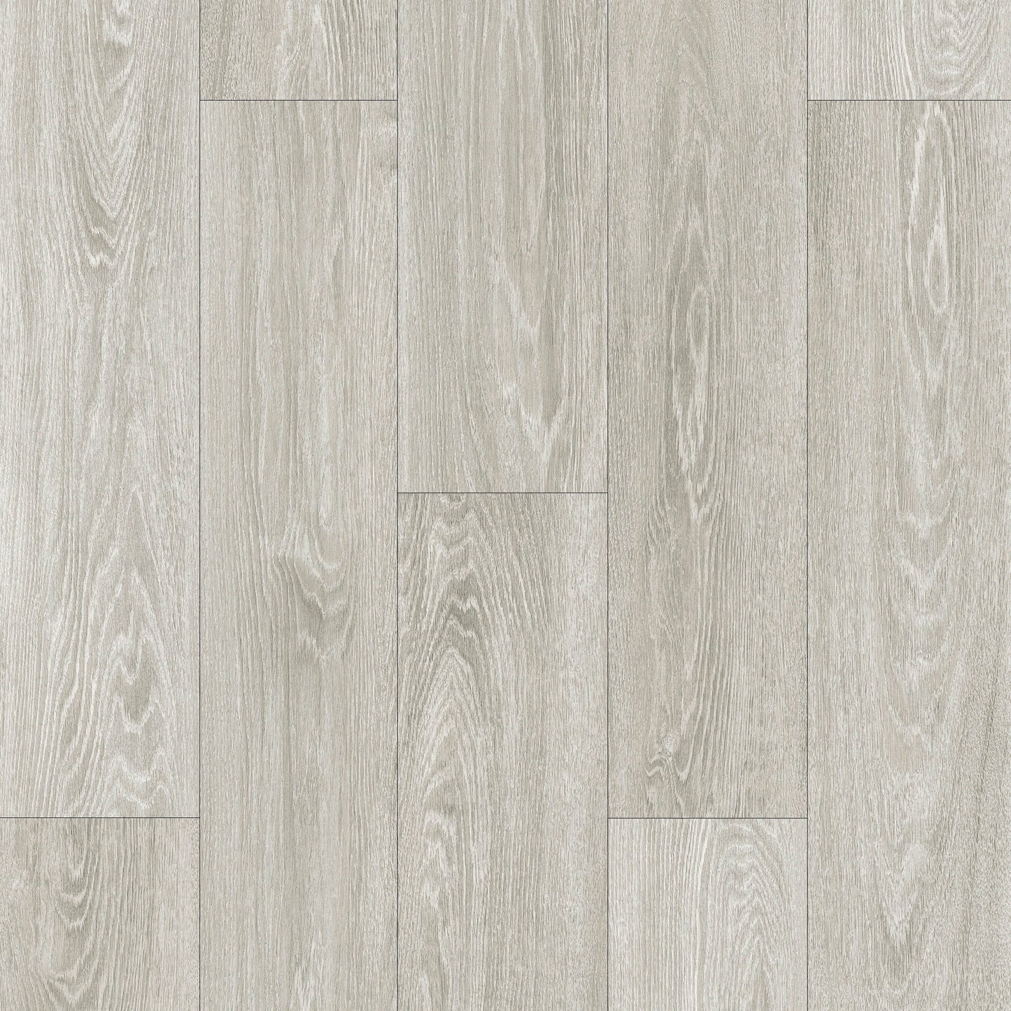Close-up of a gray wood-patterned floor tile