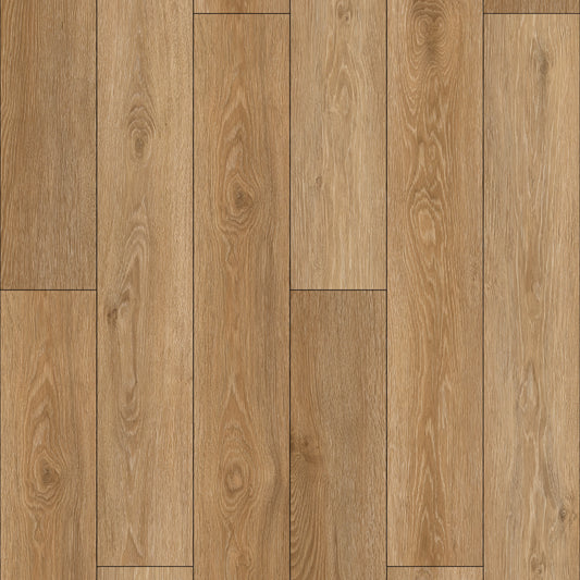 Wooden flooring with a natural brown finish